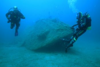 The wreck of  german KT 12 located in Sardinia (Italy): a... by Ugo Gaggeri 